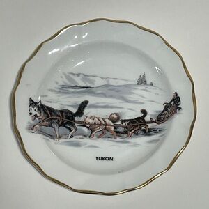 Vintage Yukon Decorative Plate